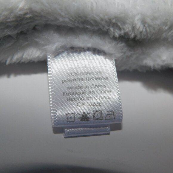 Activities by Baby mode Plush Gray White Zebra Security blanket baby Lovey - Picture 5 of 6